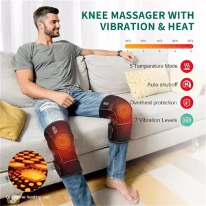 Cordless Heating Pad for Knee Shoulder Elbow Stress Relief Pad for Men Women Elders