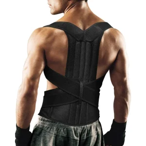 Back Brace for Women & Men Back Lumbar Support, Adjustable Shoulder